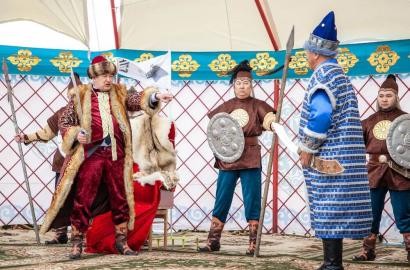 Кенбайдағы флешмоб