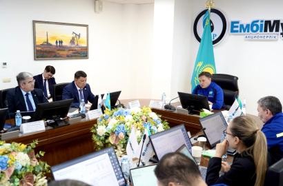 «ҚазМұнайГаз» басшысы «Ембімұнайгазда» өндірістік кеңес өткізді