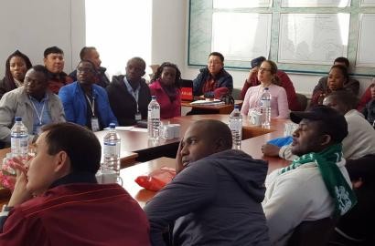 Компанию АО «Эмбамунайгаз» (далее ЭМГ) посетила делегация представителей 7 стран Африки