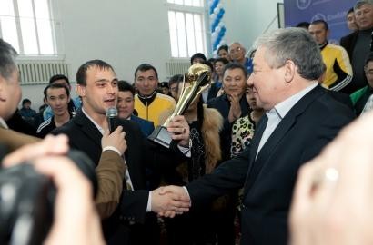 Коллектив АО «Эмбамунайгаз» встретился с Олимпийскими чемпионами летних игр 2012 года в Лондоне