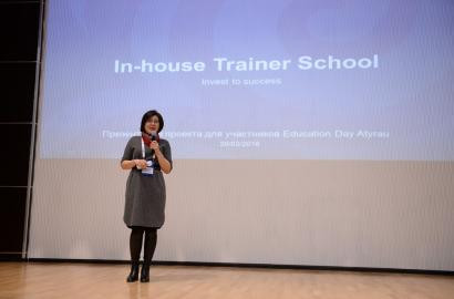 Training-Master Classes "Education Day" for employees  was held at  "Embamunaygas" JSC (hereinafter – EMG or company) in Atyrau