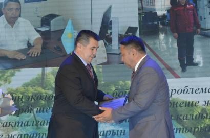 Ecologists of “Embamunaygas” JSC (further Company or EMG) were presented with corporate awards dedicated to International environment protection day (Ecologist’s day)