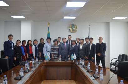 “Embamunaygas” JSC (further EMG or Company) BoD Chairman has met with finalists of Oil workers sport contest