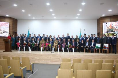 The Embinians met with internationalist soldiers 