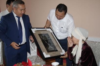 Emba oil people met with Zeinep Akhmetova