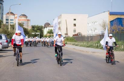 BICYCLE RUN DUE TO OIL ANIVERSSARY