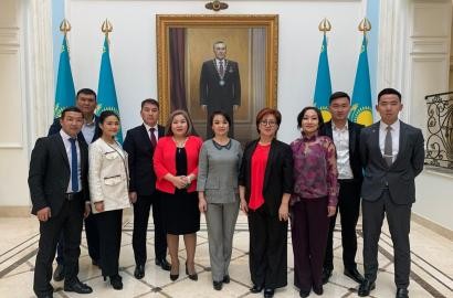 Embamunaygas Employees met with the Ambassador of Kazakhstan in Russia
