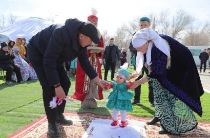Emba oil workers celebrated Nauryz