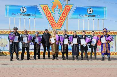 Emba oil workers celebrated Nauryz