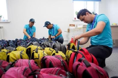 Ембілік мұнайшылар  250 балаға мектеп құралдарын тарту етті