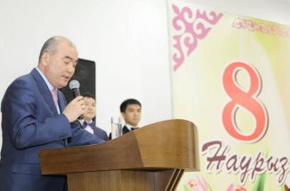 Пресс-релиз. Әйелдер мерекесімен құттықтады