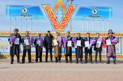 Ембілік мұнайшылар Наурыз тойын атап өтті 