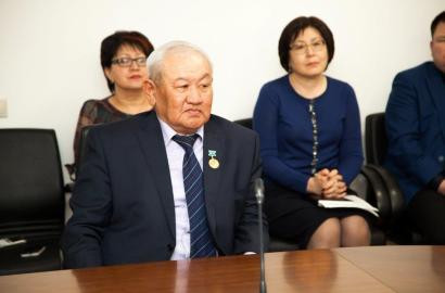 Пресс-релиз. Ардагерге құрмет көрсетілді