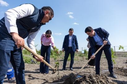 «Ембімұнайгаз» АҚ Атырау қаласының жұртшылығымен  көгалдандыру жұмыстары бойынша кездесу өткізді 