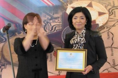 Пресс-релиз. Атырау қаласындағы Құрманғазы атындағы Мәдениет сарайында Ұлы Жеңістің 70 жылдығына орайластырылған шара өтті. 