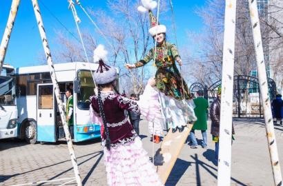 Наурыз тойы көрісуден басталды