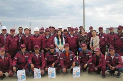 Баспасөз хабарламасы. «Ембімұнайгаз» АҚ-на қарасты барлық мекеме ұжымдарының арасында «Үздік маман» сайысының ақтық кезеңі өтті 