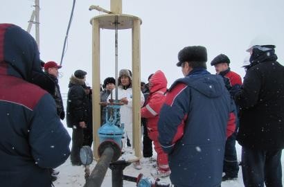 Баспасөз хабарламасы. «Татнефть» ААҚ-ның мамандарынан құрылған делегация мүшелері «Ембімұнайгаз» АҚ-да іс сапарда болды.