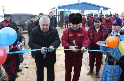 «Жайықмұнайгаз» мұнай-газ өндіру басқармасының Ровное кен алаңында 12 орынды вагон-жатақхана пайдалануға берілді. 