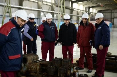 «Ембімұнайгаз» АҚ (бұдан әрі – ЕМГ немесе Компания) Басқарма төрағасы Ә.Е.ЖАҚСЫБКОВ «Жылыоймұнайгаз» МГӨБ өндірістік нысандарын аралады 
