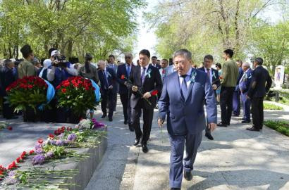 Ембілік мұнайшылар соғыс ардагерлері мен тыл еңбеккерлеріне құрмет көрсетті