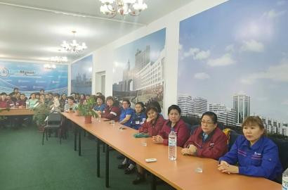 Medical trainings for oil industry girls were conducted