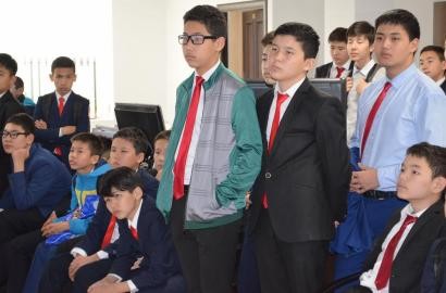 Атырау қаласындағы Қазақ-түрік лицейінің оқушылары «Ембімұнайгаз» АҚ (ЕМГ немесе Компания) «Интеллектуалды кен алаңы» Жобасымен танысты