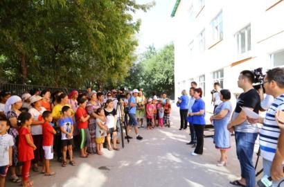 Ембілік мұнайшылар арыстық балаларға қолдау көрсетті