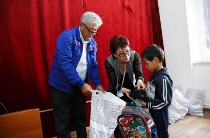 Ембіліктер «Мектепке жол» акциясына қатысты