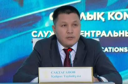 «ҚазМұнайГаз» ҰК АҚ Еңбекті және қоршаған ортаны қорғау жөнідегі басқарушы директоры Қайрат Сақтағановтың Орталық коммуникациялар қызметі алаңындағы брифингі