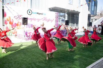 Нефтяники Эмбы отметили Көрісу и Наурыз 