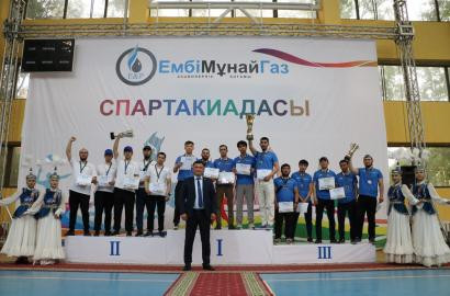 В АО «Эмбамунайгаз» прошла традиционная спартакиада