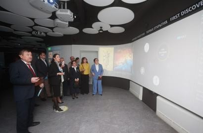 Участники Национального курултая посетили интерактивный музей Эмбамунайгаза