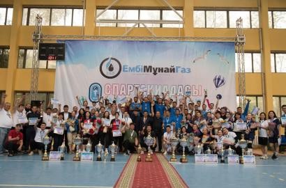 В АО «Эмбамунайгаз» прошла традиционная спартакиада 