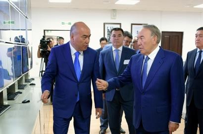 Глава государства Нурсултан Назарбаев посетил АО «Эмбамунайгаз
